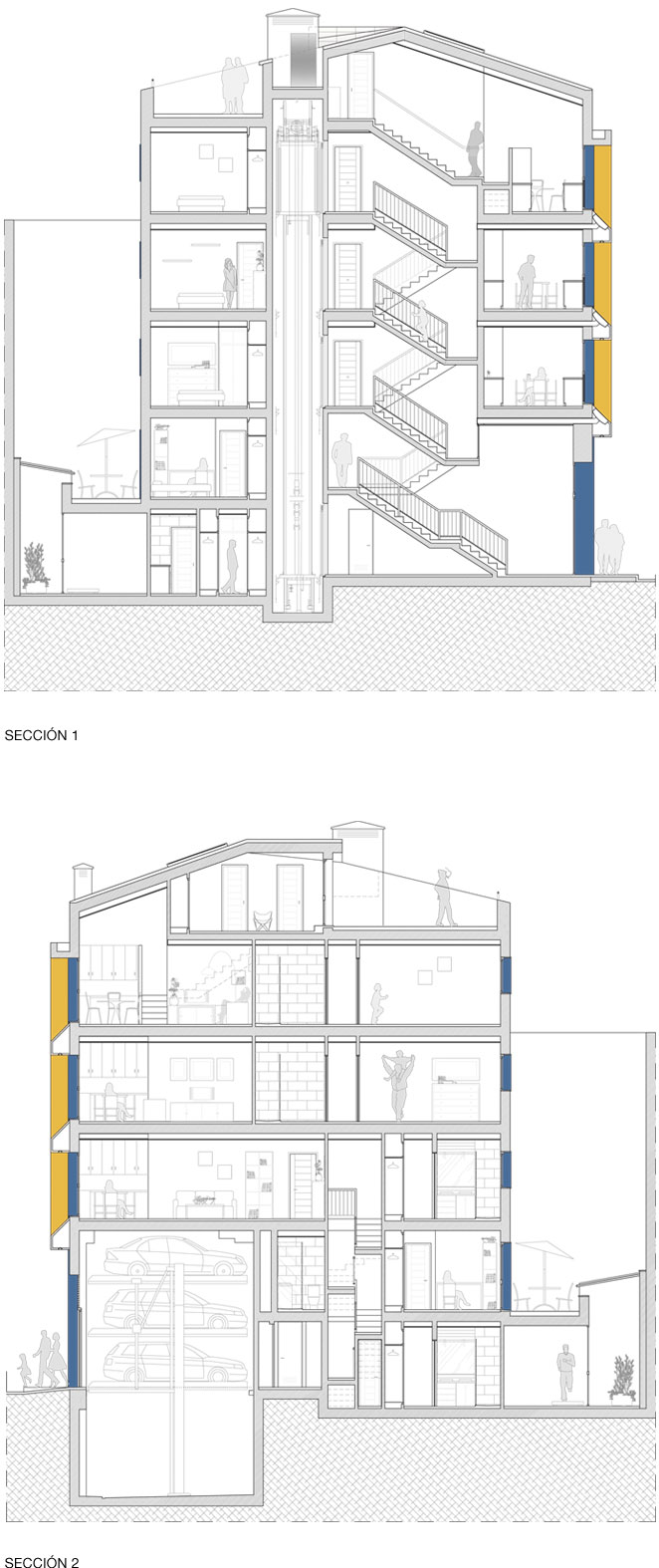 SECCIÓN TRANSVERSAL